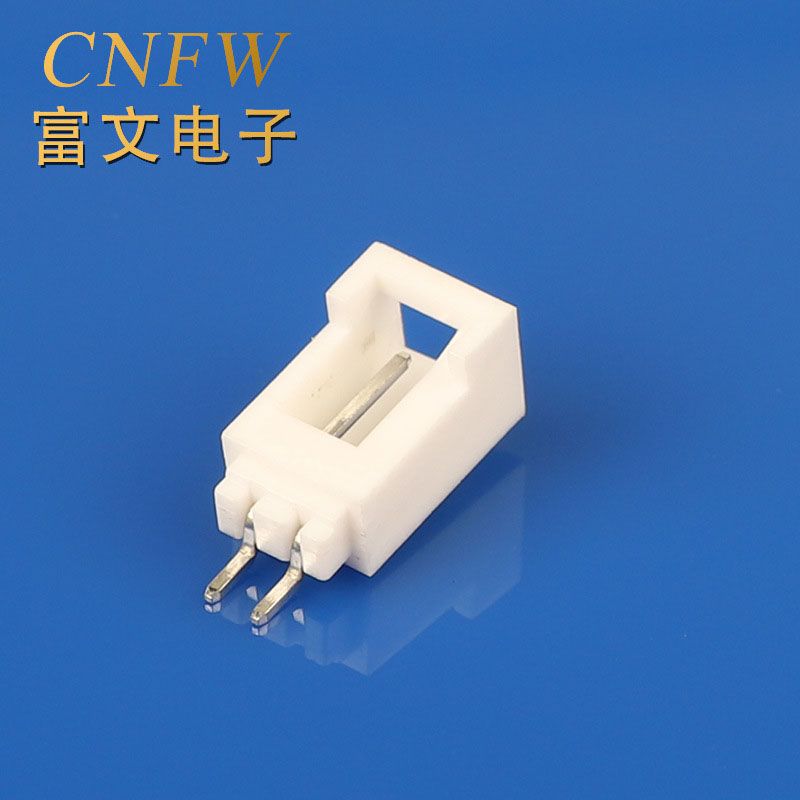 杜邦2.54直針2P針座 杜邦接口LED分線(xiàn)盒針座 LED帶扣-2AZ雙柱
